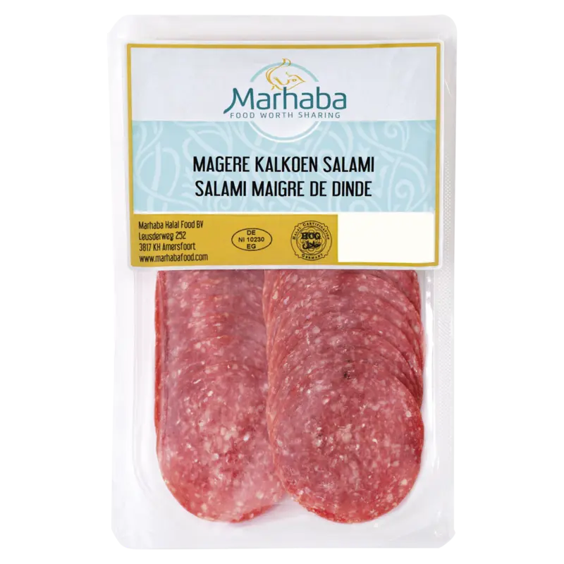 Marhaba Magere kalkoen salami
