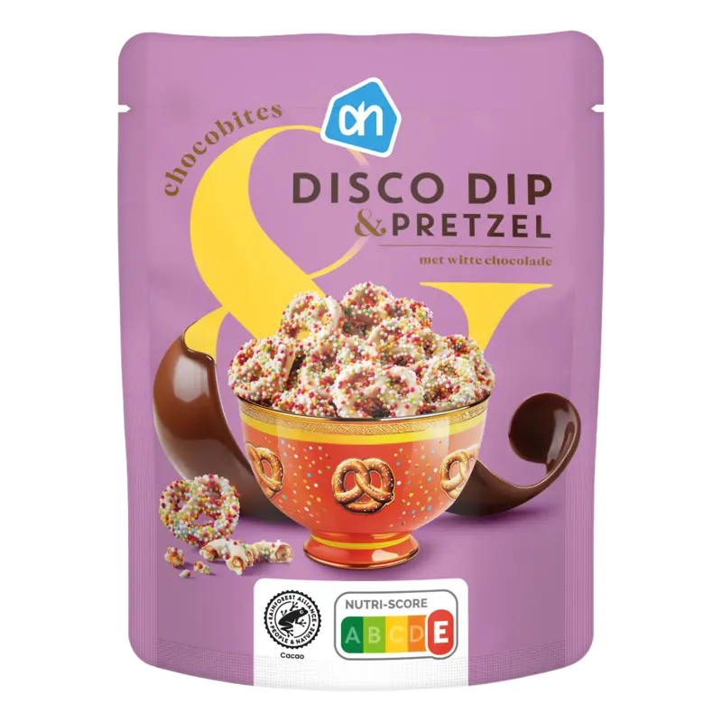 Chocobites disco dip & pretzel