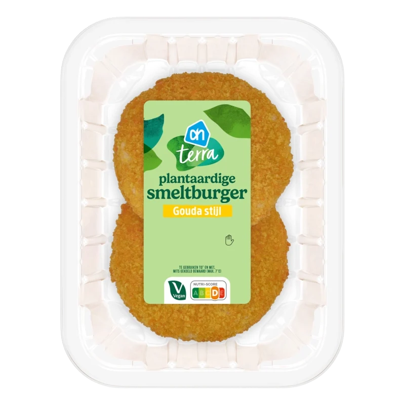 Terra Plantaardige smeltburger goud stijl