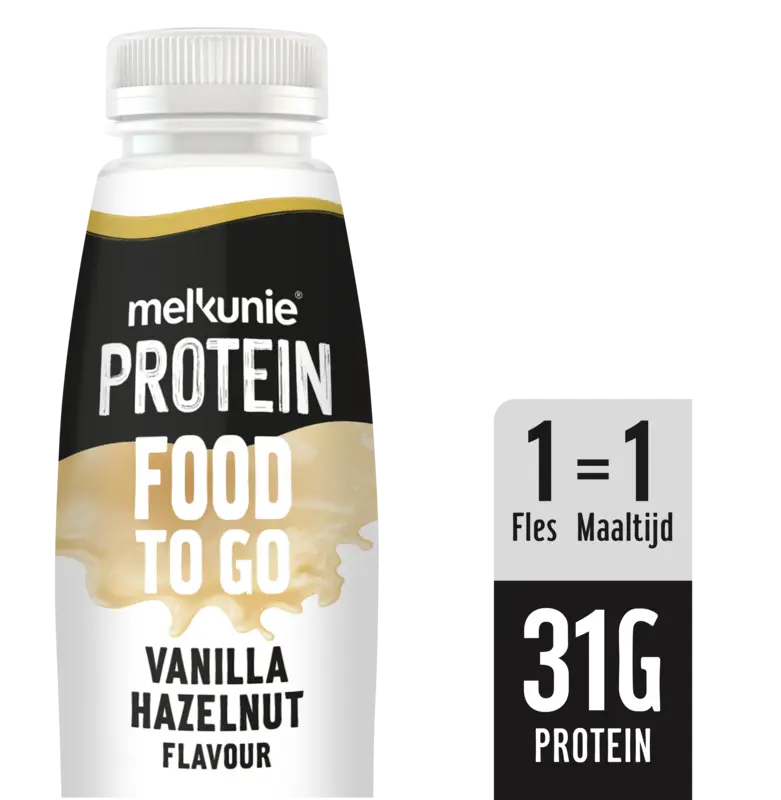 Melkunie Protein food to go vanilla hazelnut
