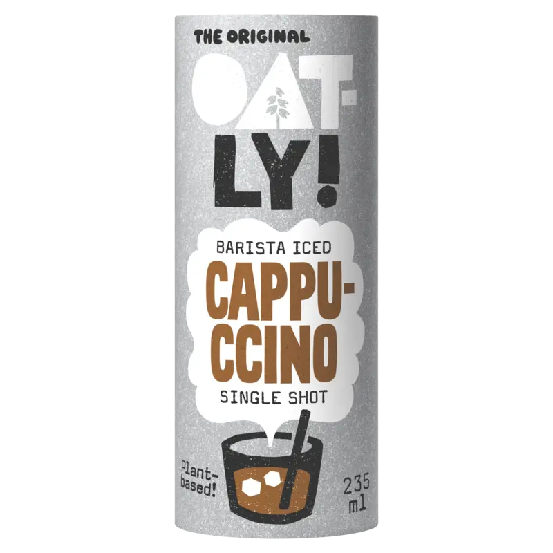 Oatly! Barista iced cappuccino single shot