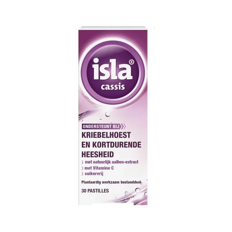 Isla Cassis keelpastille