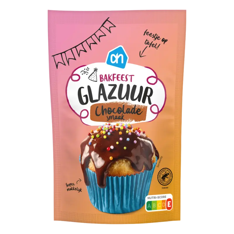 Bakfeest glazuur chocolade smaak