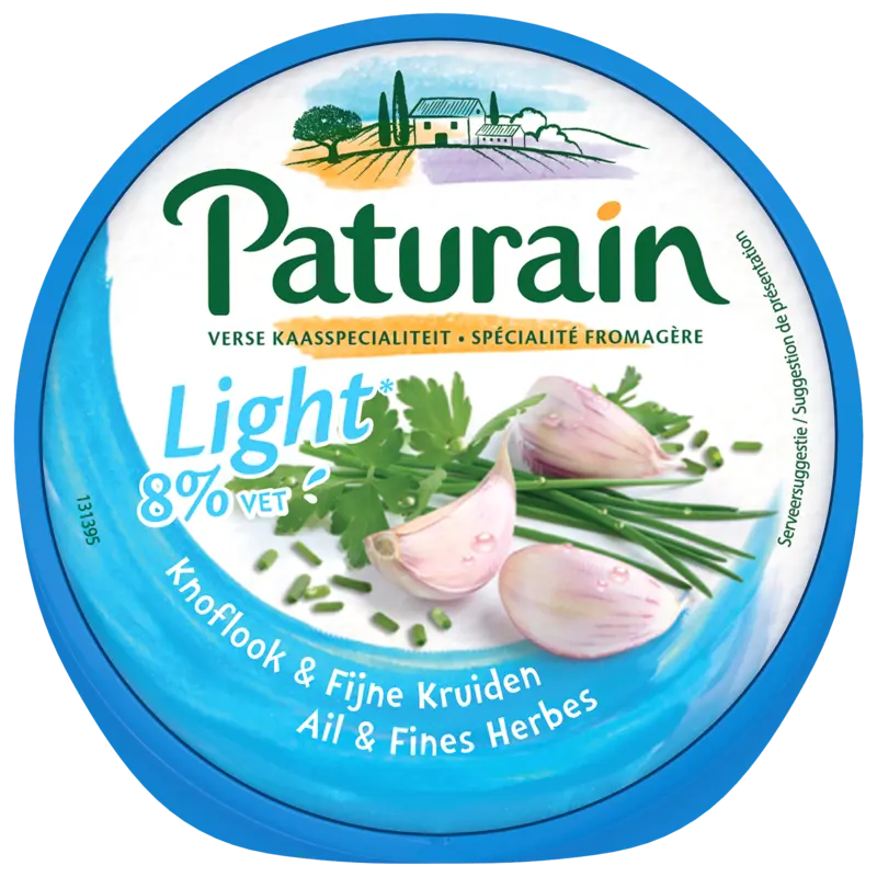 Paturain Knoflook & fijne kruiden light