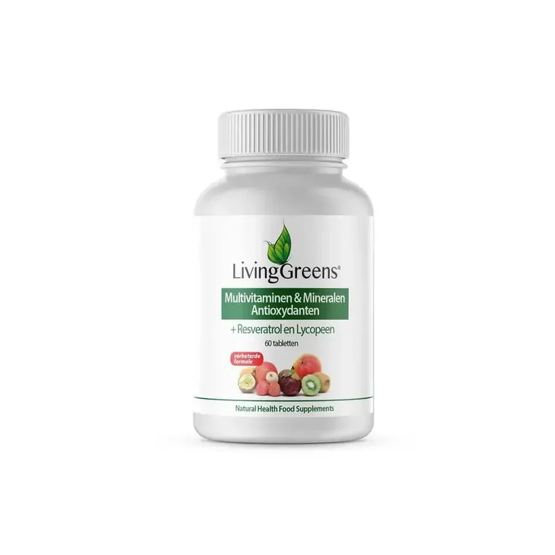 Livinggreens Multi vitaminen & mineralen antioxidant
