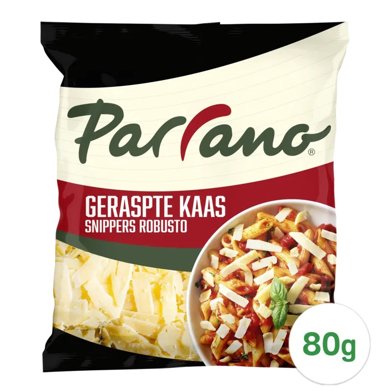 Parrano Geraspte kaas snippers robusto