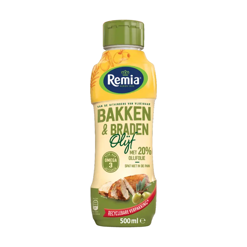 Remia Bakken & braden olijf