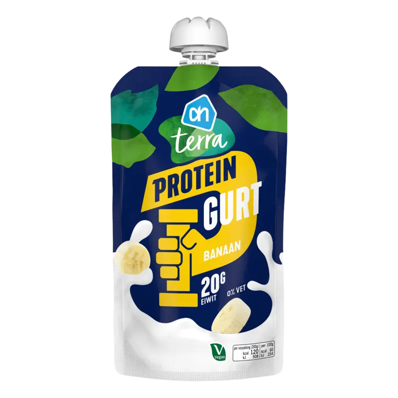 Terra Plantaardig protein gurt banaan