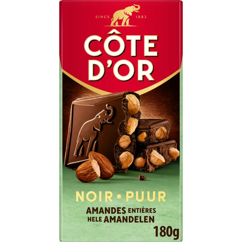 Côte d'Or Pure chocolade amandelen