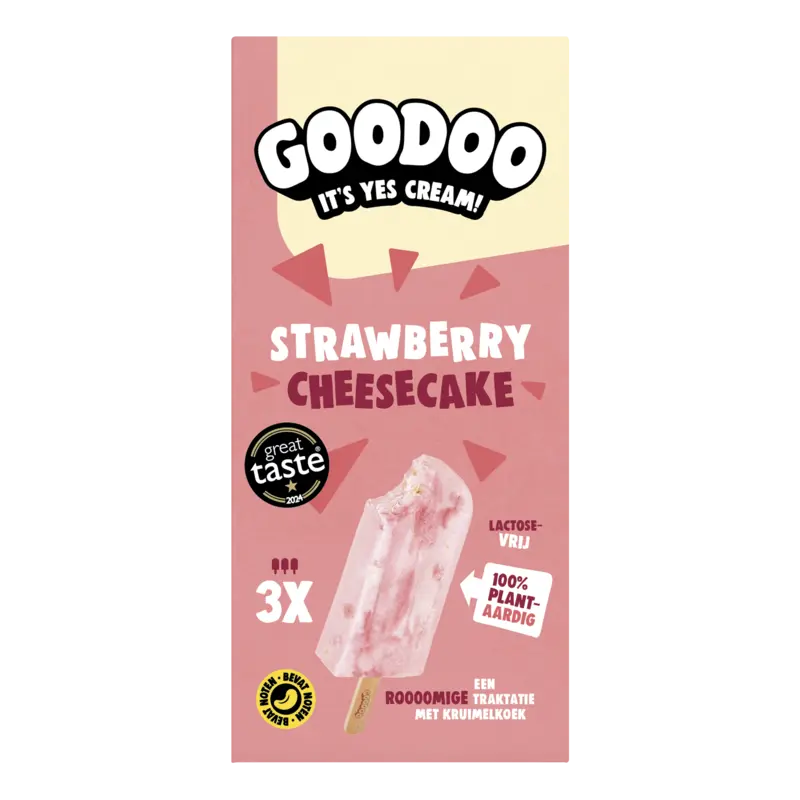 IJsbaart Strawberry cheesecake