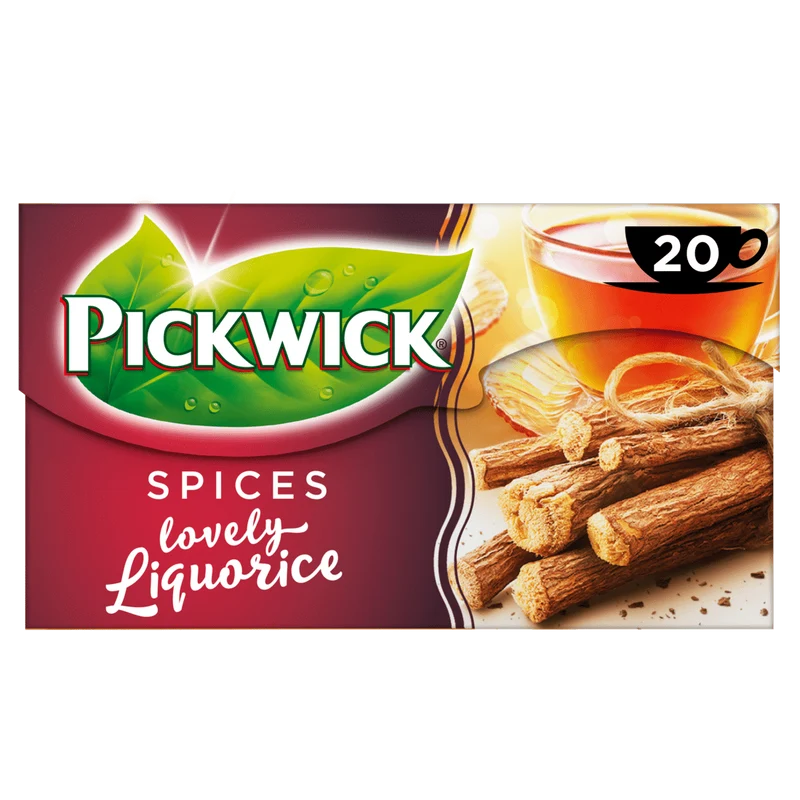 Pickwick Spices zoethout zwarte thee