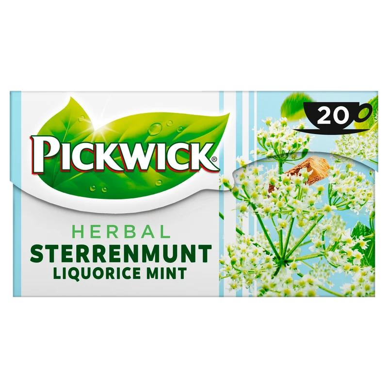Pickwick Herbal sterrenmunt kruidenthee