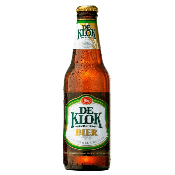 De Klok Bier krat fles