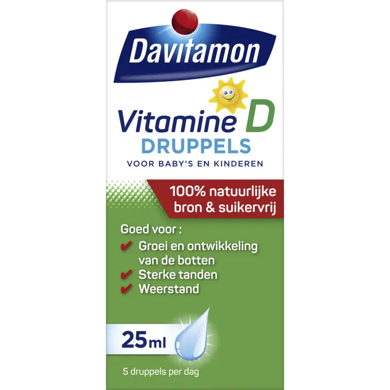 Davitamon Baby sunflower druppels 25ml