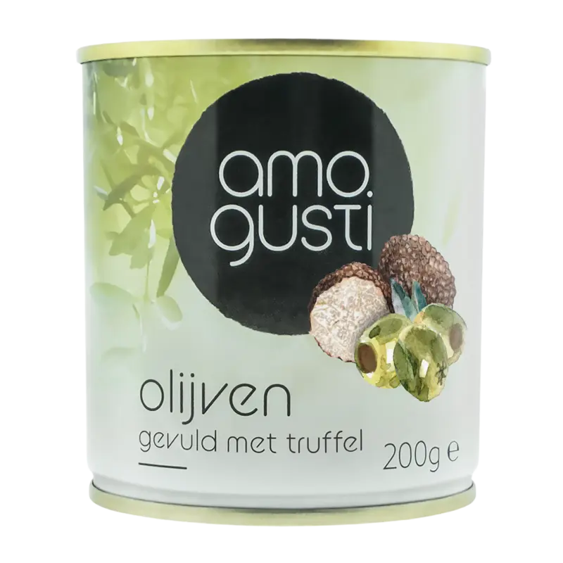 Amogusti Olijven gevuld met truffel