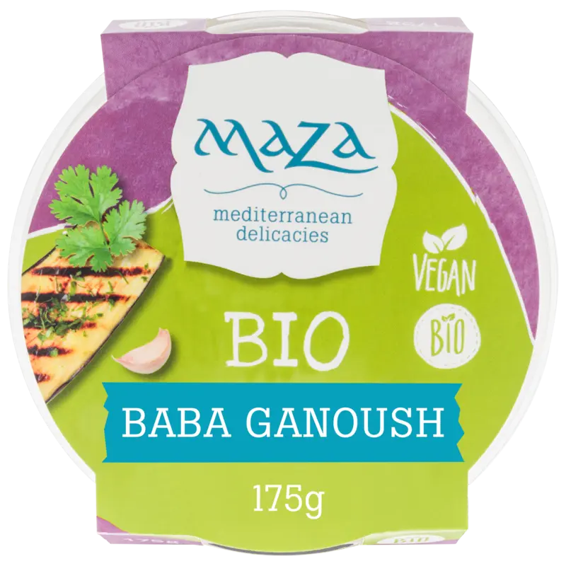 Maza Biologische baba ganoush