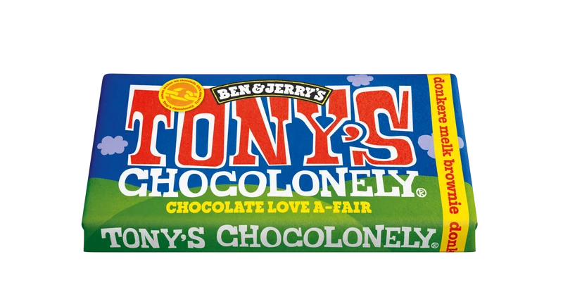 Tony's Chocolonely Bars Dark Brownie 180 g
