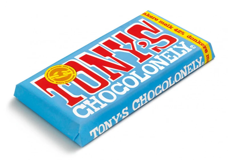 Tony's Chocolonely Bars Milk Dark 42% 180 g