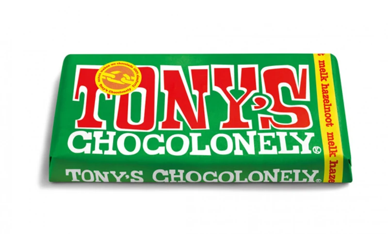 Tony's Chocolonely Bars Milk Hazelnut 32% 180 g