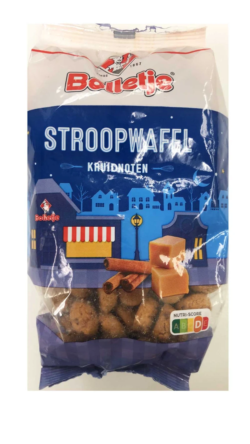 Bolletje Stroopwafel Kruidnoten 220g