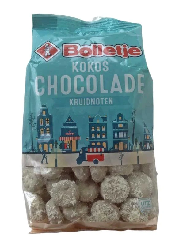 Bolletje Chocolate Coconut Kruidnoten 250g