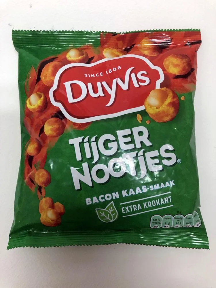 Duyvis Borrelnootjes Bacon & Cheese 275g