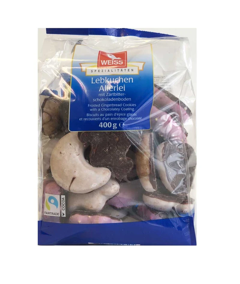 Weiss Lebkuchen Allerlei (Assorted Gingerbread) 400g