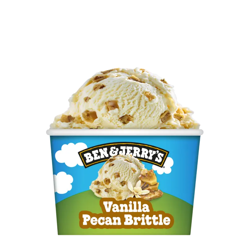 Ben & Jerry's Vanilla pecan brittle