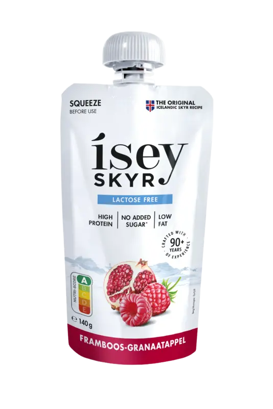 Isey Skyr framboos - granaatappel