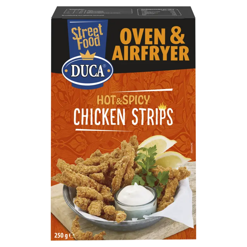 Duca Hot & spicy chicken strips