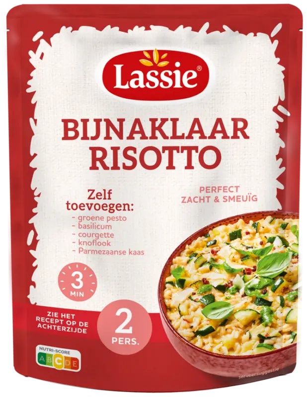 Lassie Bijnaklaar risotto