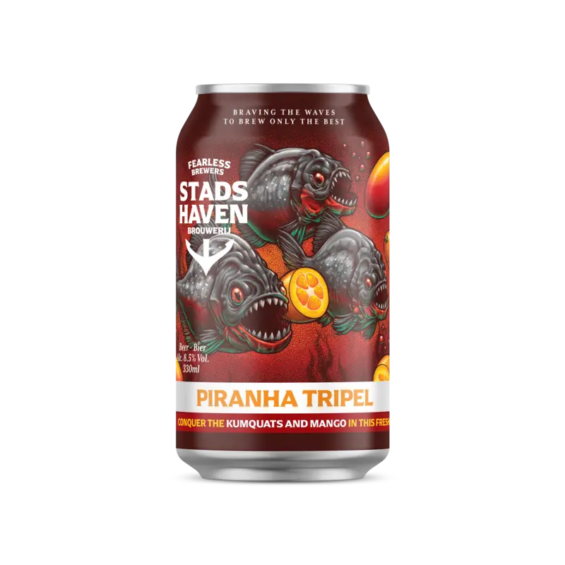Stadshaven brouwerij Piranha tripel