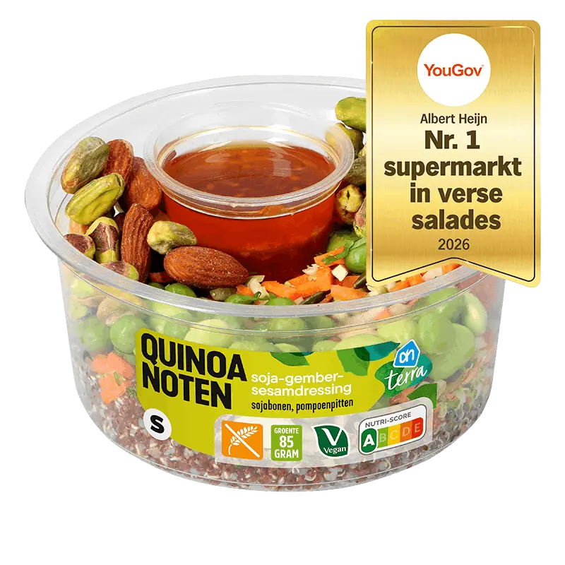 Terra Plantaardige kleine salade quinoa noten