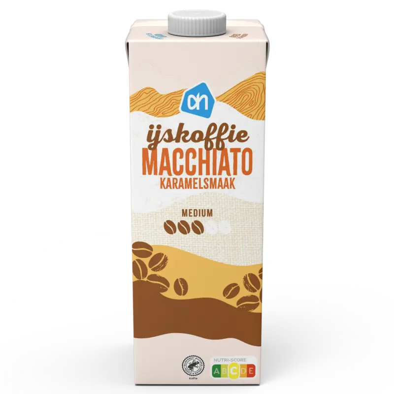 IJskoffie macchiato karamelsmaak