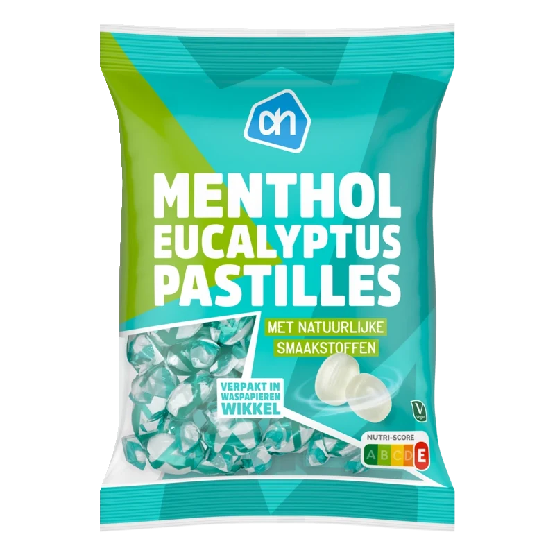 Menthol eucalyptus pastilles