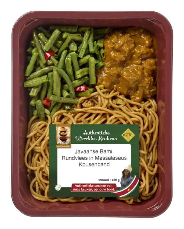 Warung Javaanse bami rundvlees massala