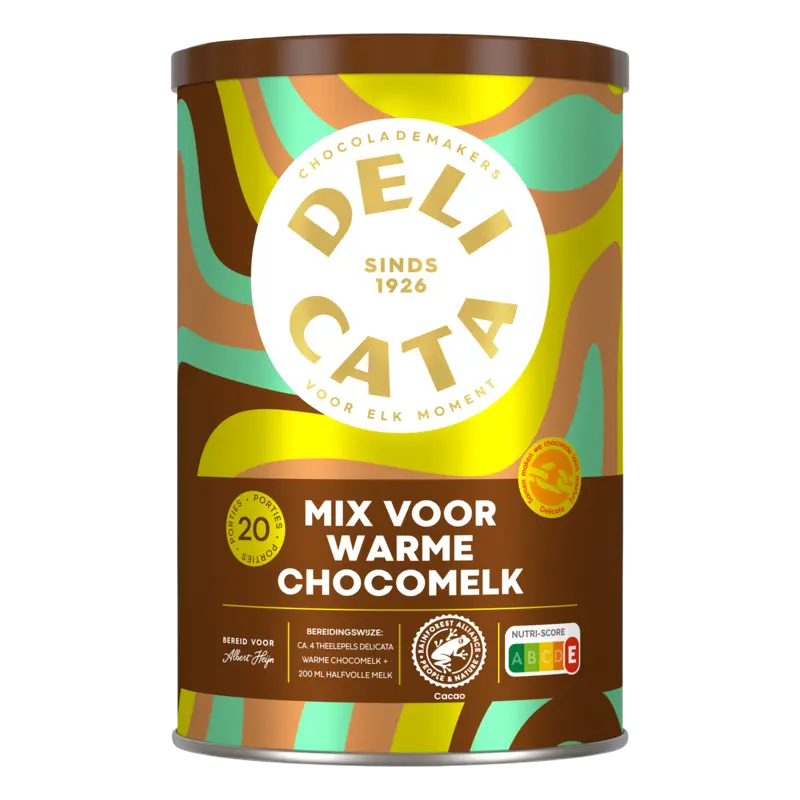 Delicata Mix voor warme chocomelk