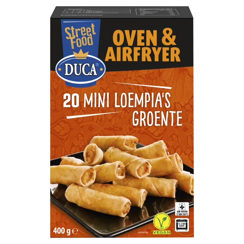 Duca 20 mini loempia's groente