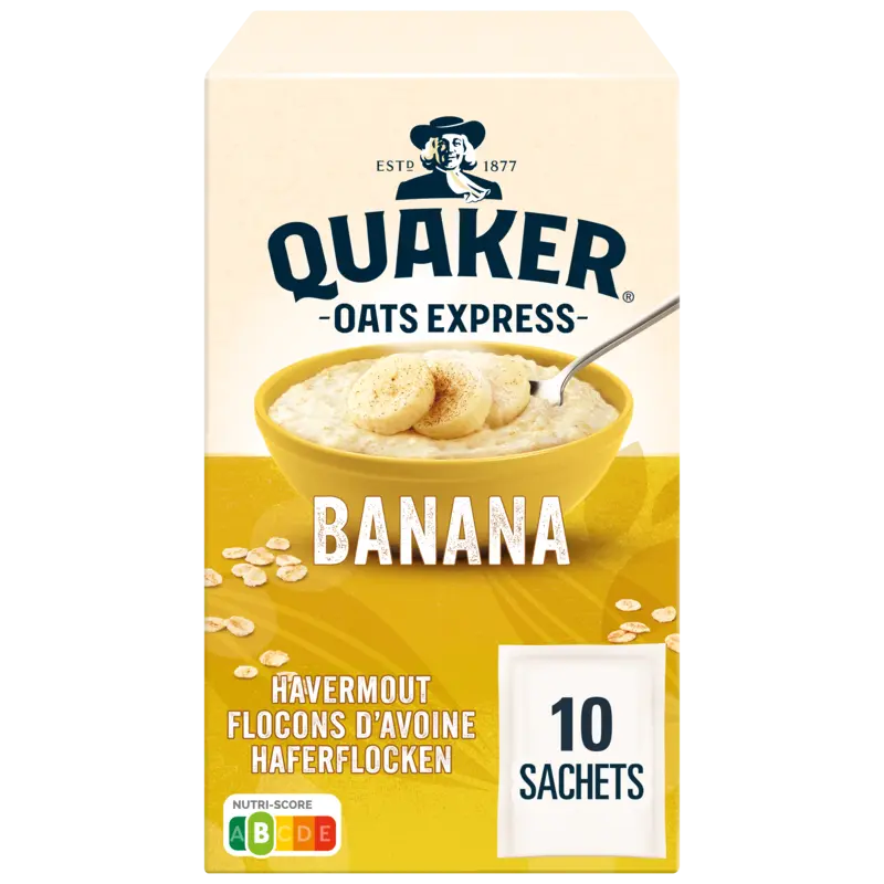 Quaker Oats express banana havermout