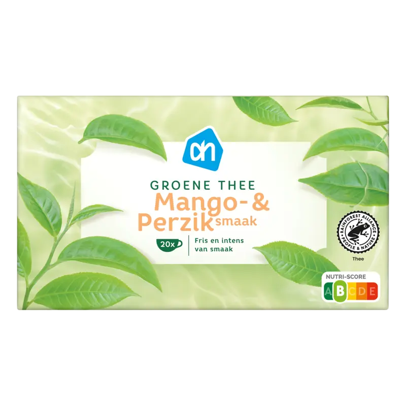 Groene thee mango & perziksmaak