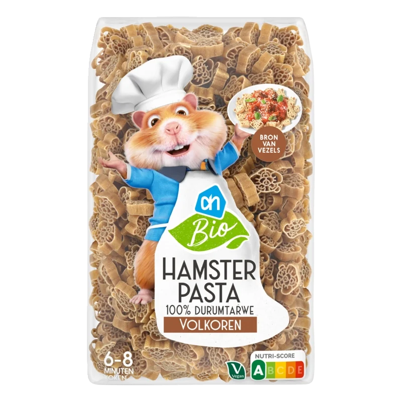 Biologisch Hamsterpasta volkoren