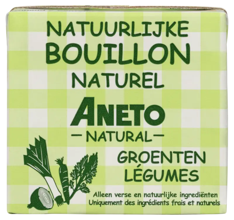 Aneto Natuurlijke bouillon naturel groenten