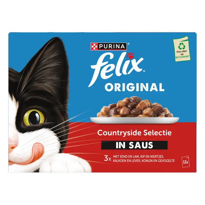 Felix Original gevogelte selectie in saus