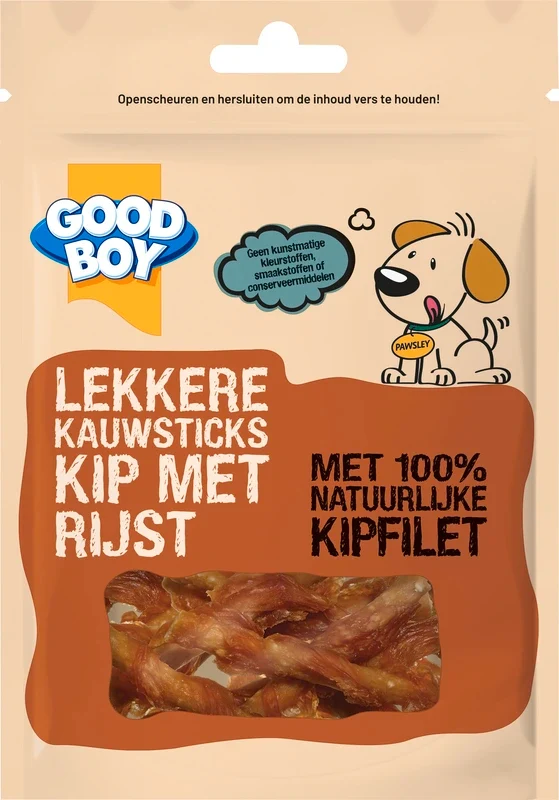 Good boy Lekkere kauwsticks kip met rijst