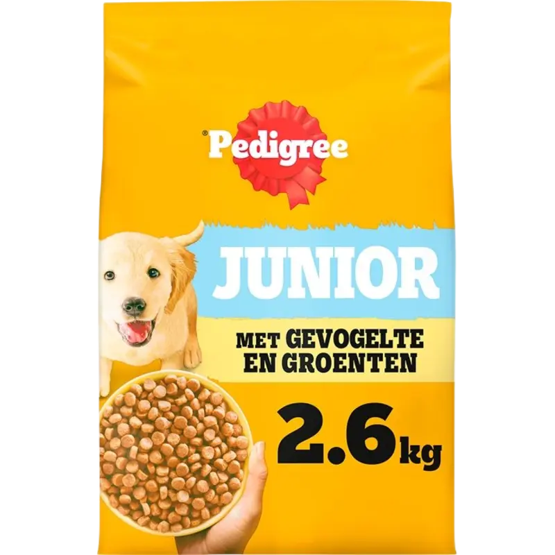 Pedigree Junior met gevogelte en groenten
