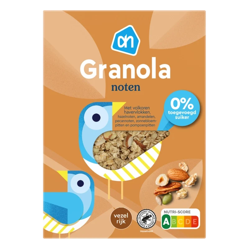 Granola noten 0% toegevoegd suiker