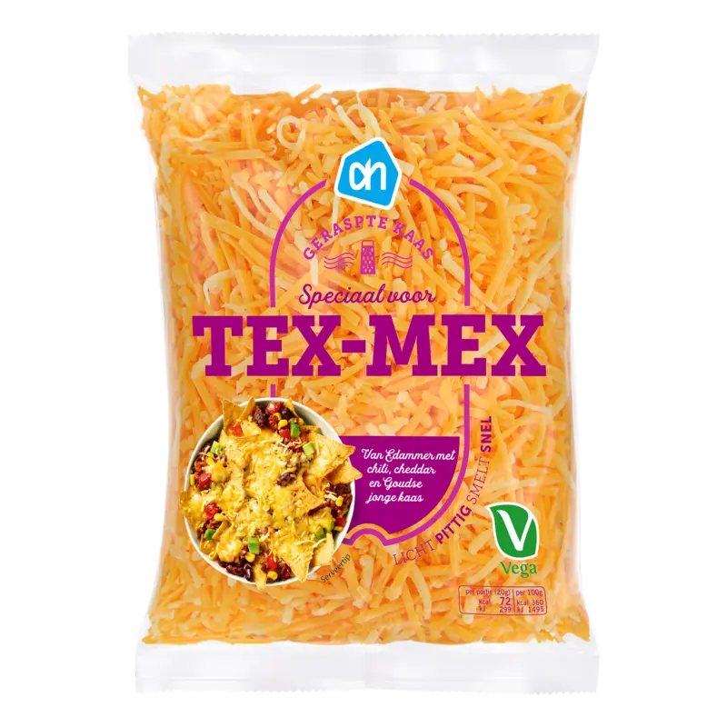 Tex-mex geraspte kaas