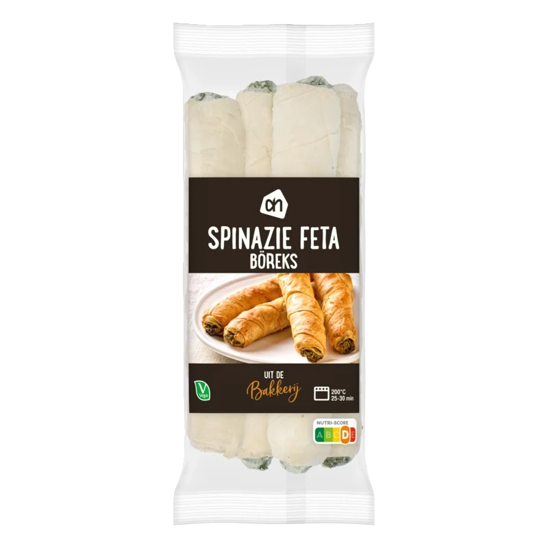 Diepvries spinazie feta boreks