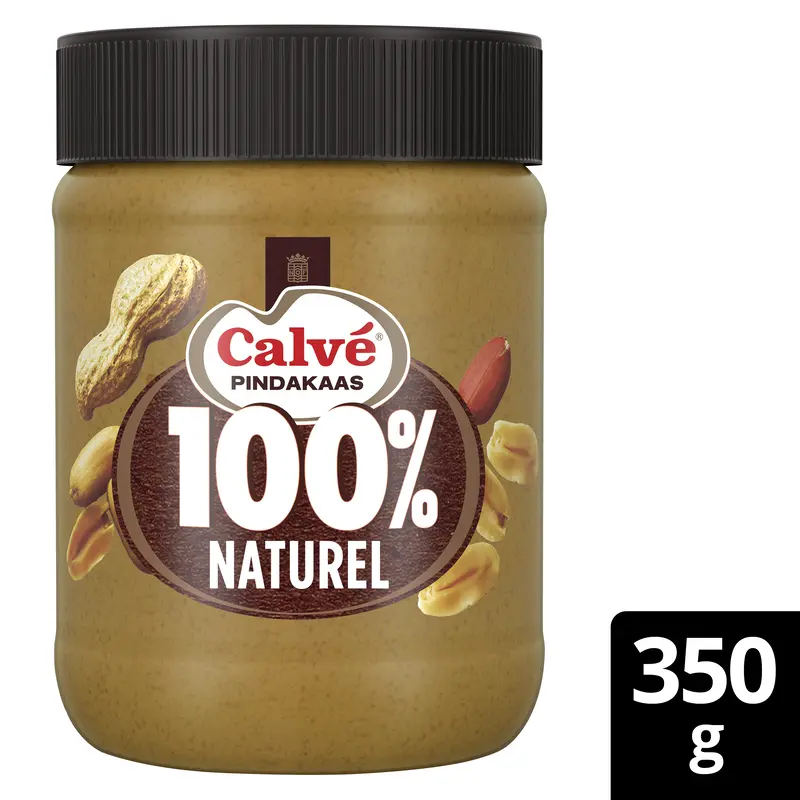 Calvé 100% Naturel pindakaas