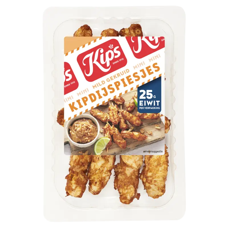Kips Kipdijspiesjes mini mild gekruid